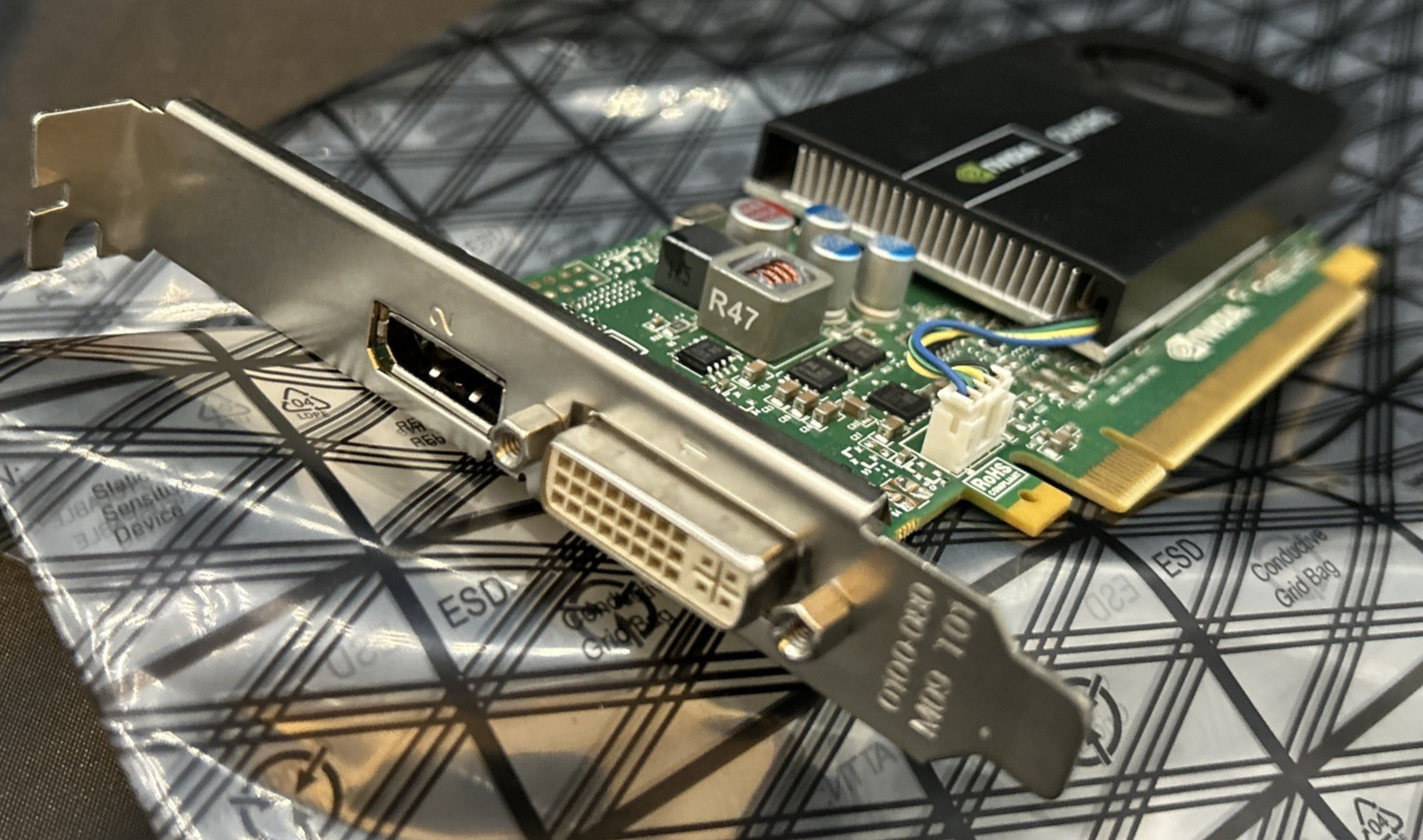 NVIDIA Quadro 410 512MB GDDR3 PCIe x16 Graphics Card – Tested Working