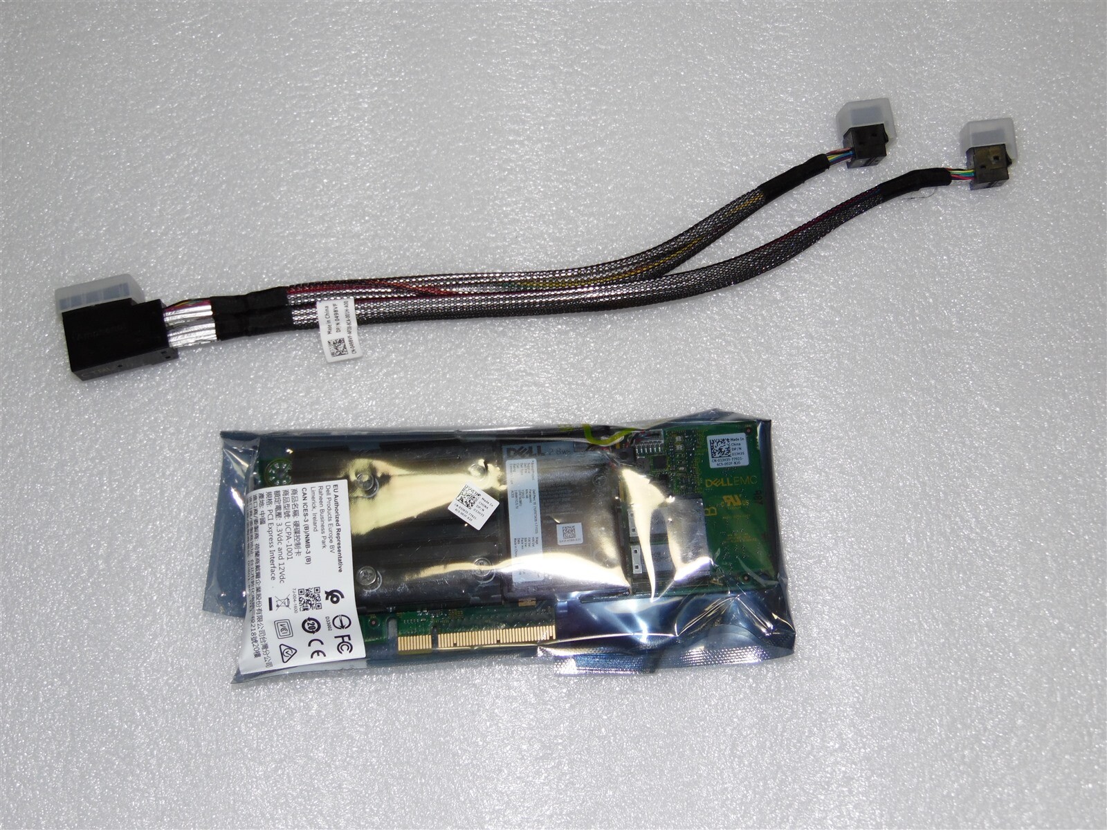 DELL EMC 8 HDD BACKPLANE H740P PCI RAID CABLE POWEREDGE SERVER R540 498VF 3JH35