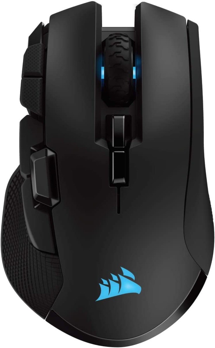 Corsair IRONCLAW RGB Optical Wireless Gaming Mouse - Black (IL/RT6-15909-CH93...