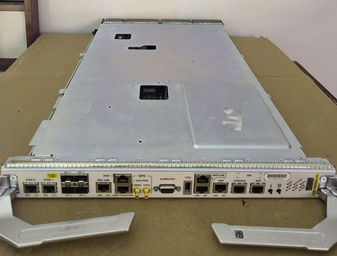 Cisco A9K-RSP880-TR V04 ASR9000 Route Switch Processor 880 for Packet Transport