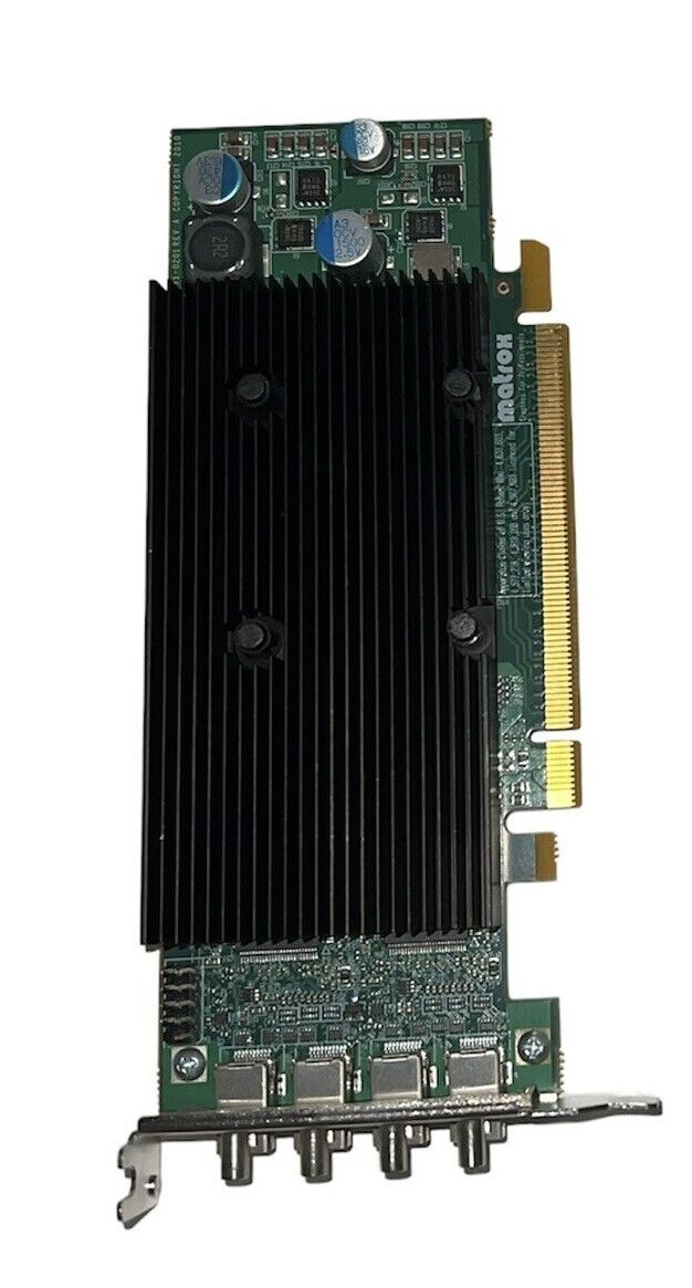 Matrox M9148 (M9148E1024LAF) 1GB DDR2 SDRAM PCI Express x16 Graphics adapter