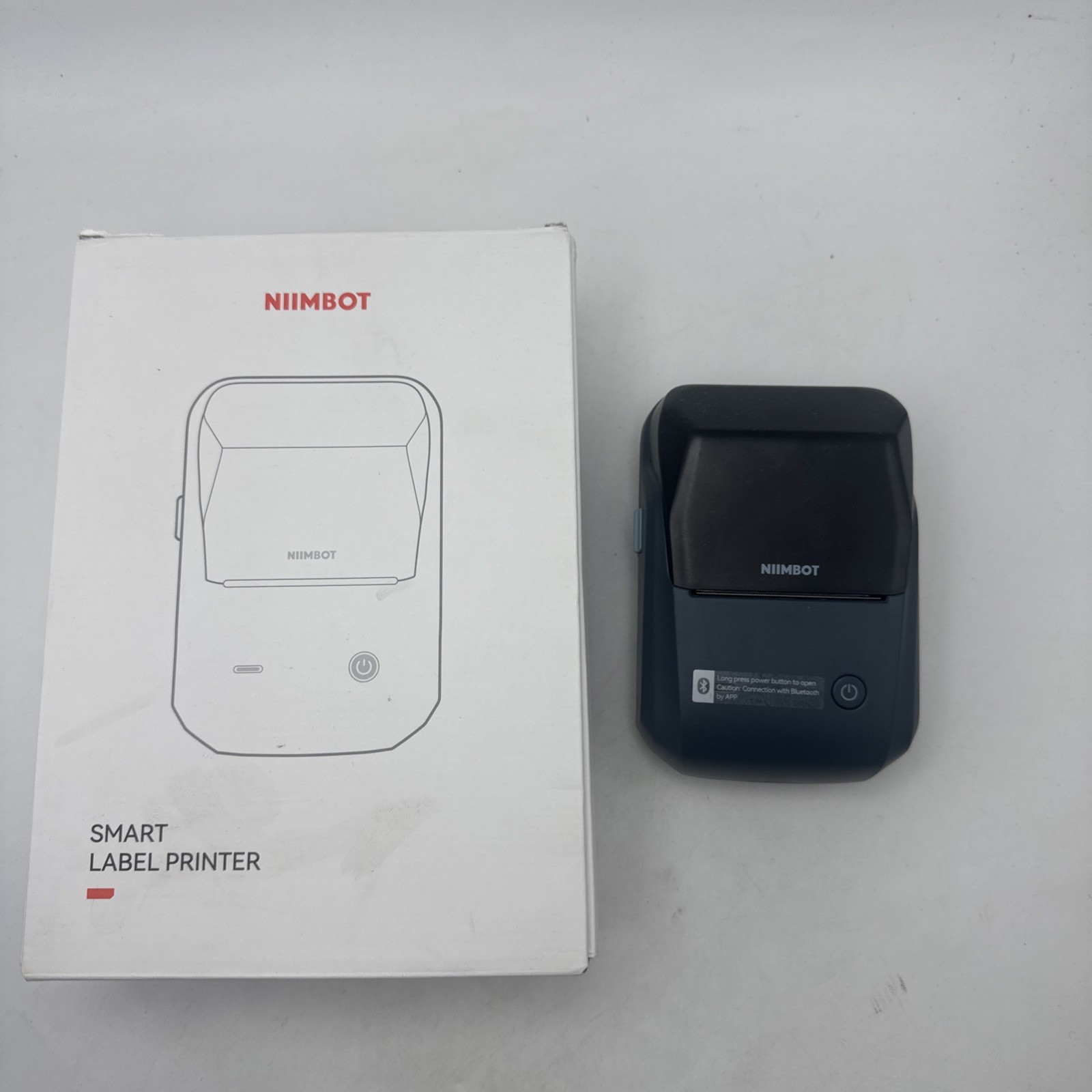 NIIMBOT B1 Smart Label Printer Portable Wireless Bluetooth Thermal Space Blue