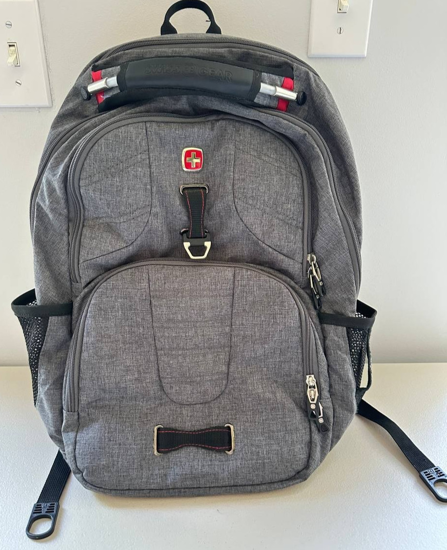 SwissGear Scansmart TSA Laptop Backpack - Gray/Heather