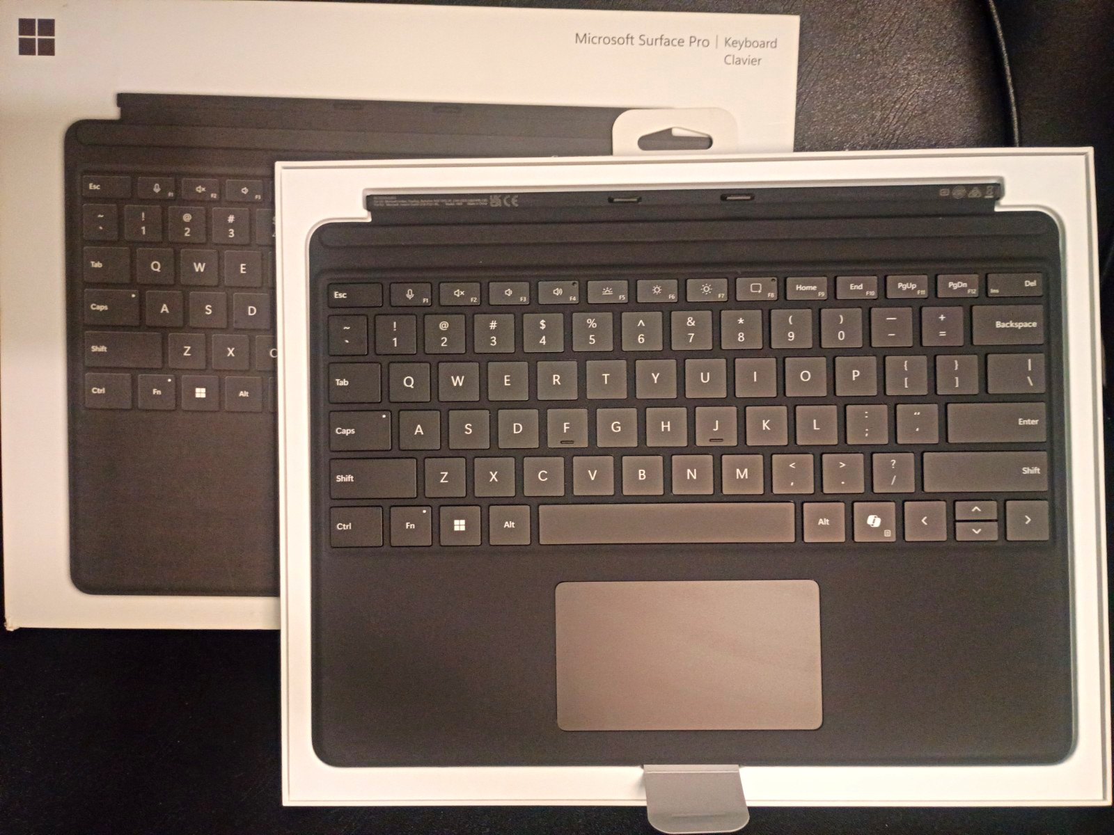Genuine Microsoft Surface Pro Black Keyboard Cover, Model 1905