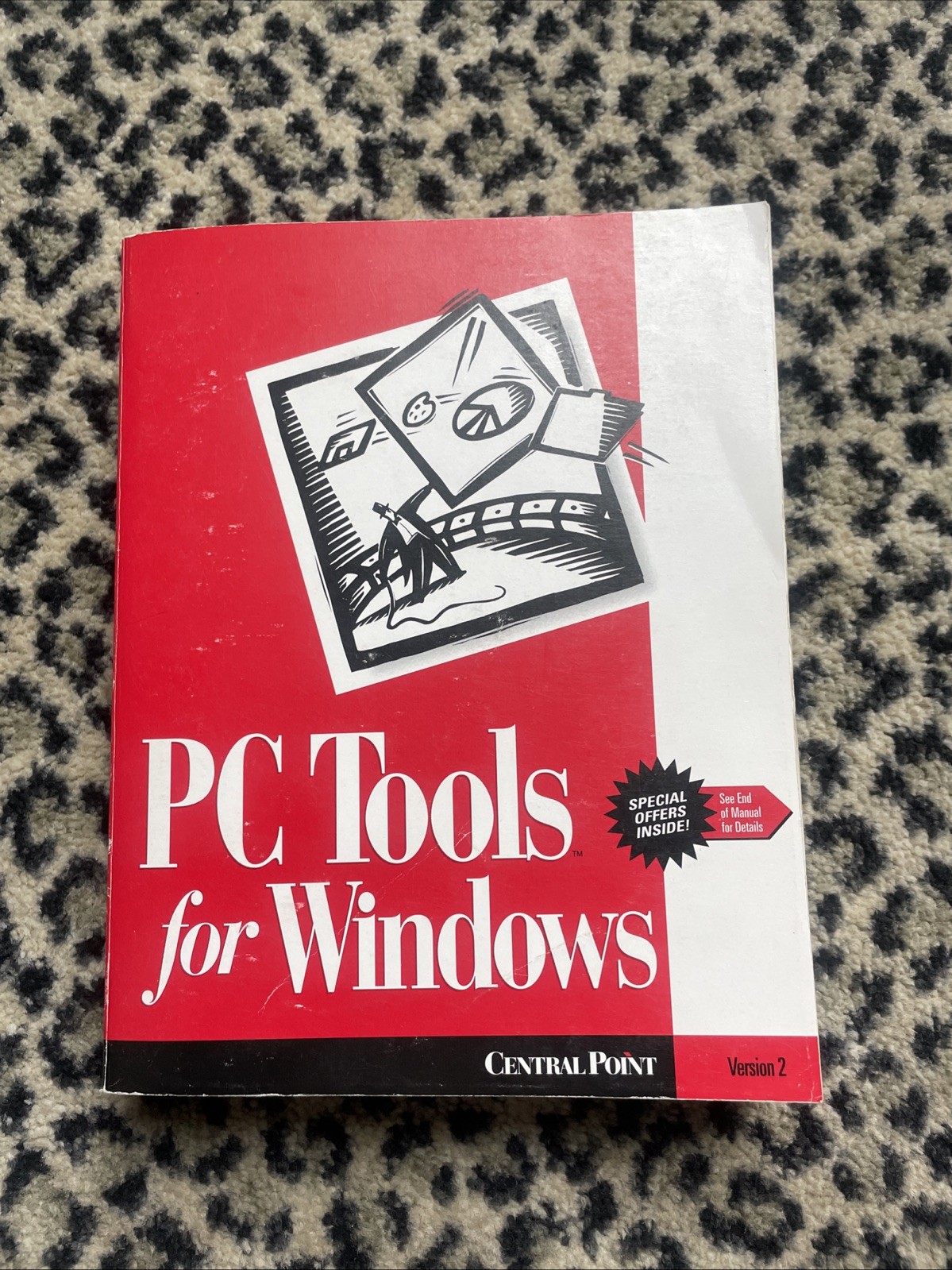 Vintage Central Point PC Tools for Windows Universal Upgrade ver 2 Book 1994