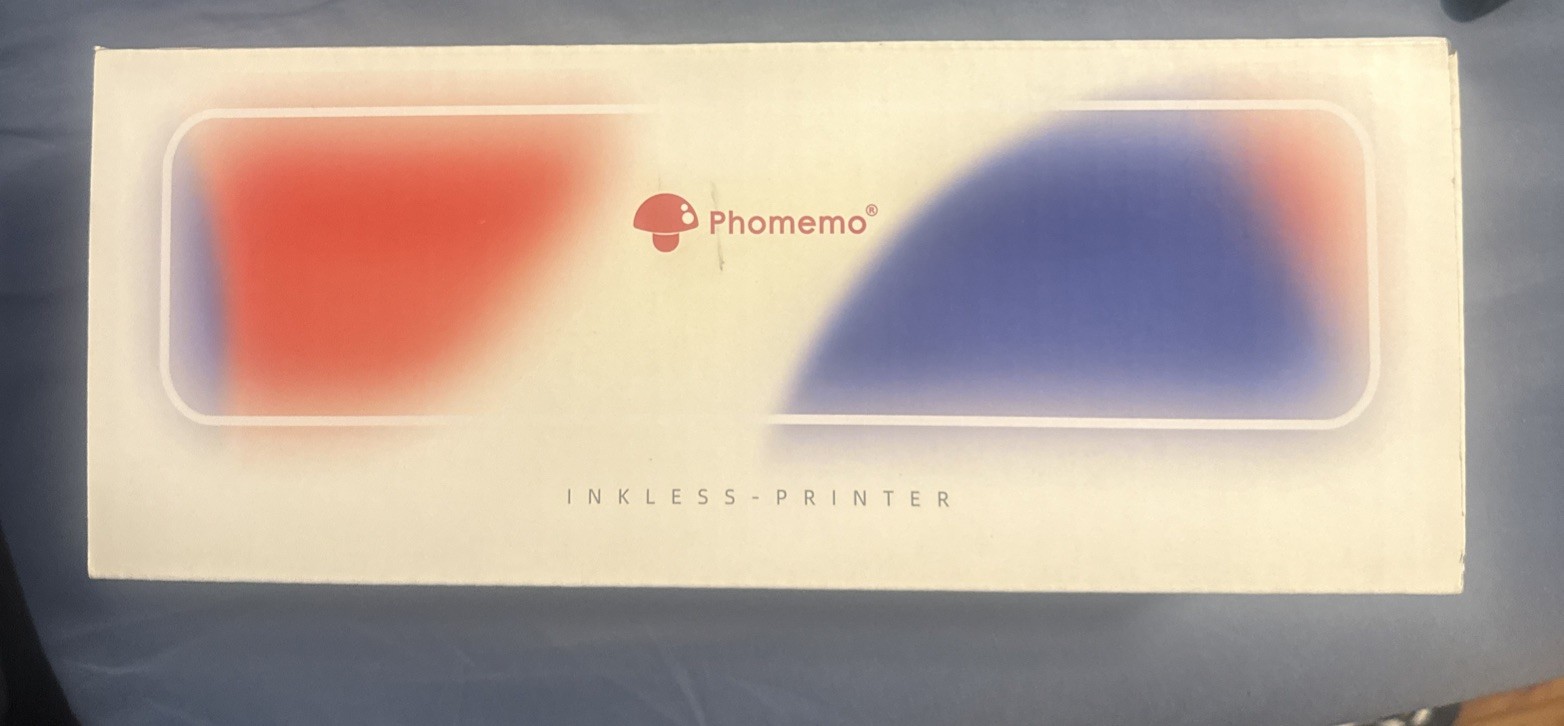 Phomemo Ink less Printer New In Box 