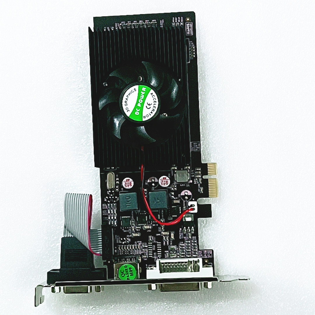 1 New GT210 PCIEX1 1GB Support PCIEX4/X8/X16 Graphics Slot  Video Graphics Card