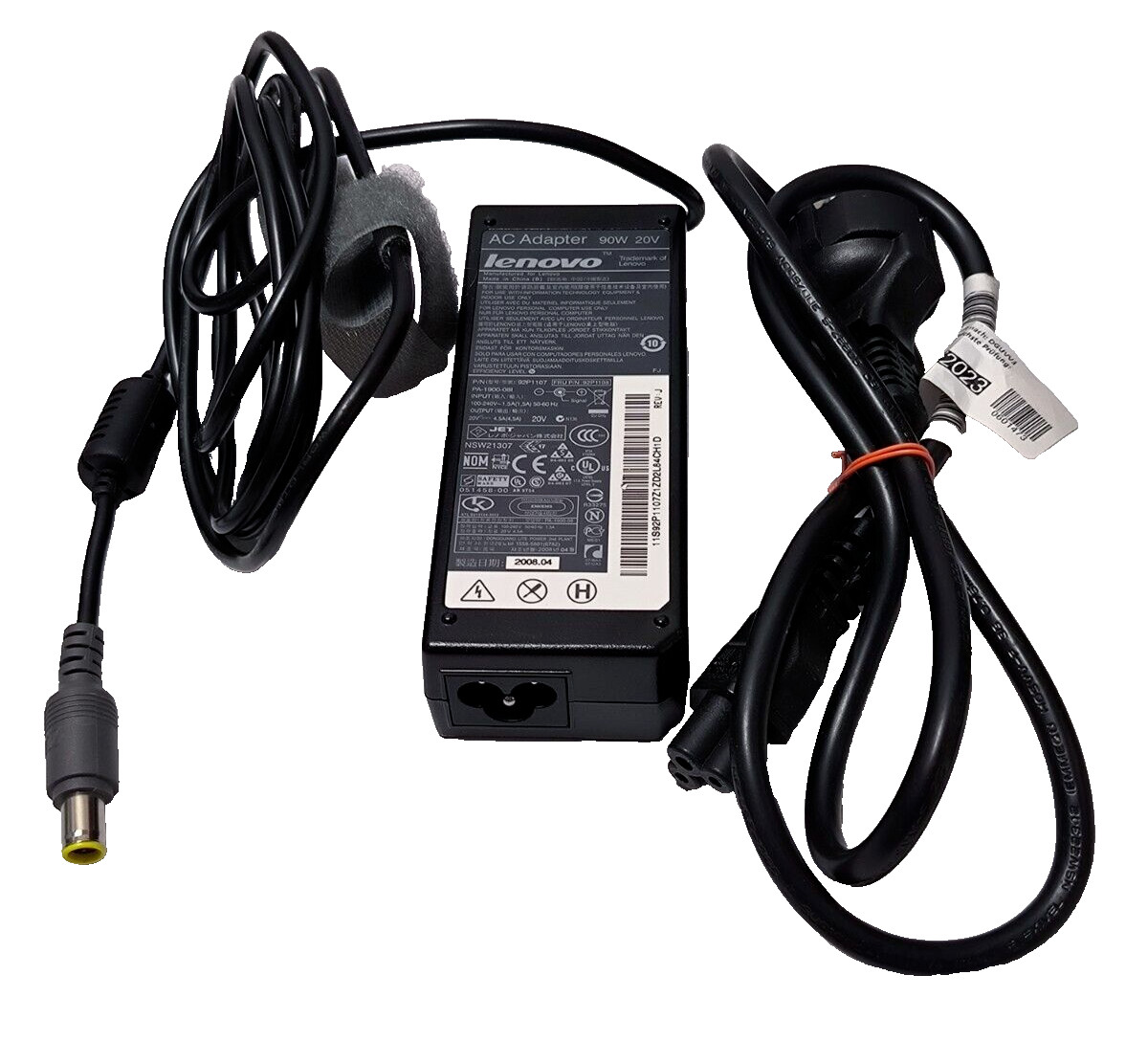 Genuine LENOVO Laptop Charger PC Power Supply Round St AC Adapter 20V 4.5A 90W