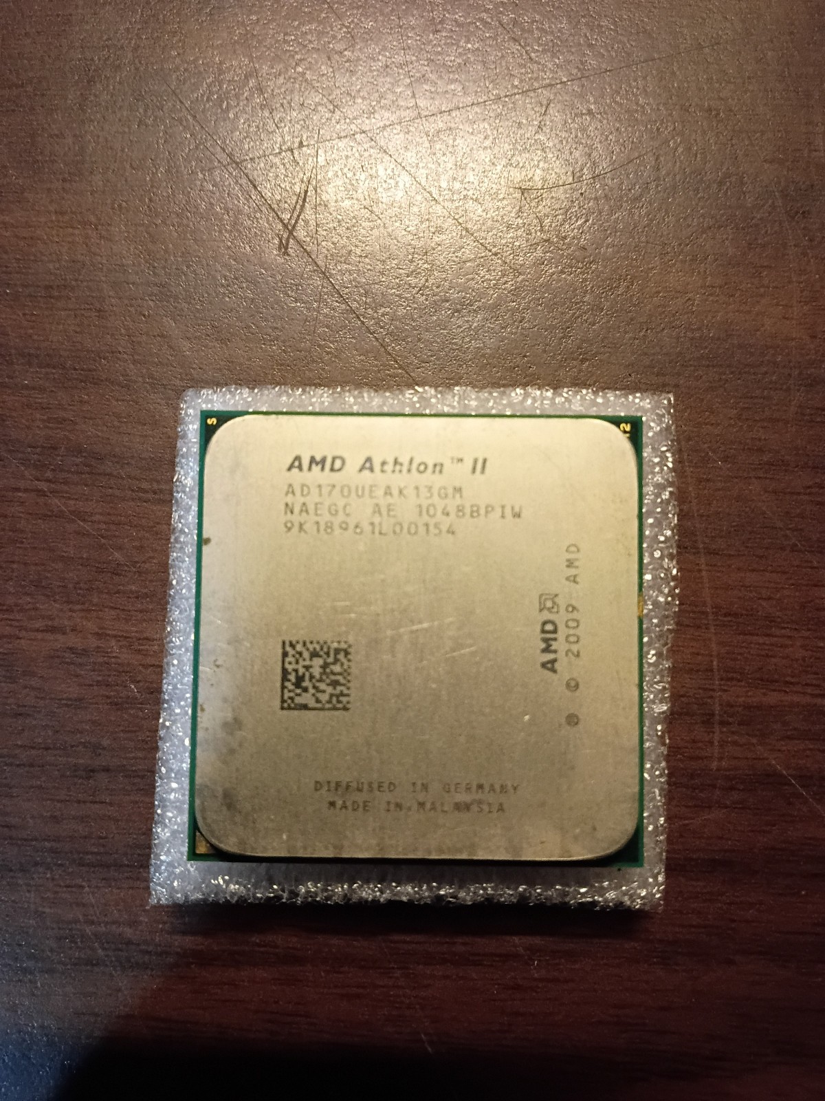 AMD Athlon II 170U 2.0 GHz CPU Processor AM3 AM2+ AD170OUEK13GM