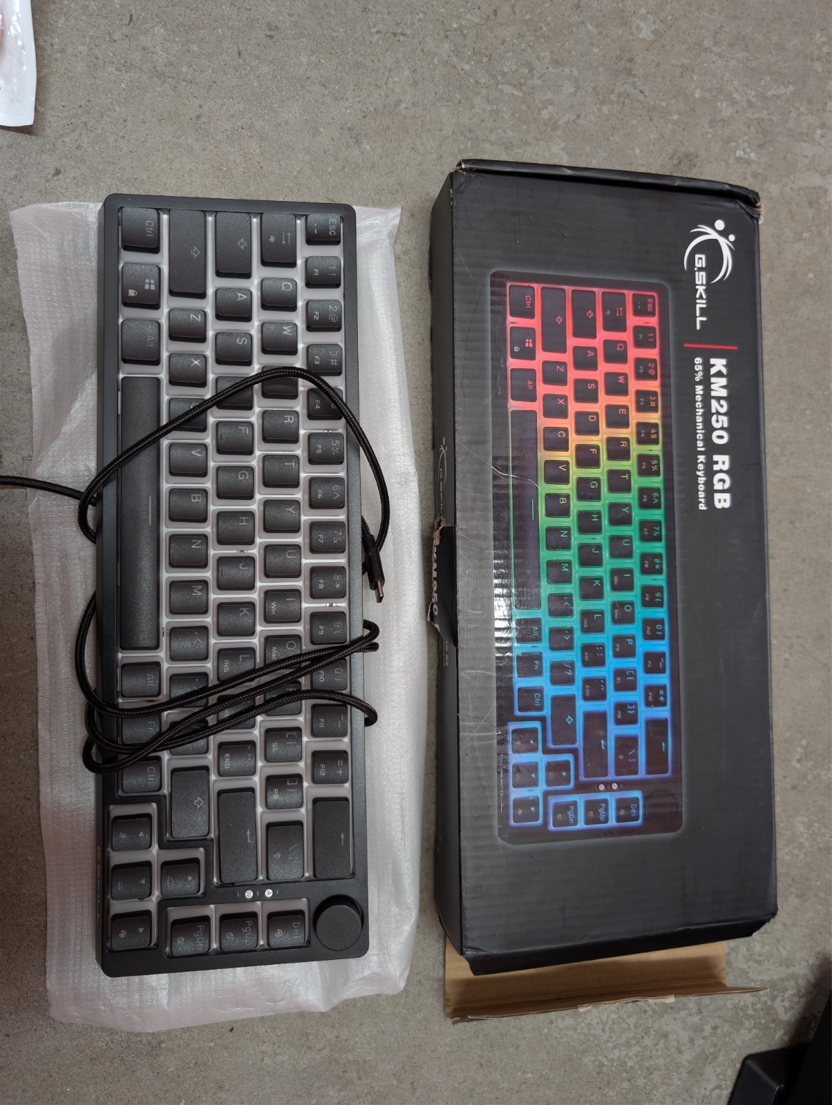 G.Skill KM250 RGB mechanical gaming keyboard