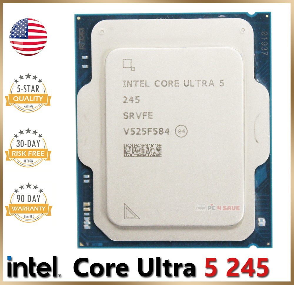 Intel Core Ultra 5 245 CPU SRVFE 14-Core 5.1GHz Turbo Desktop Processor LGA 1851