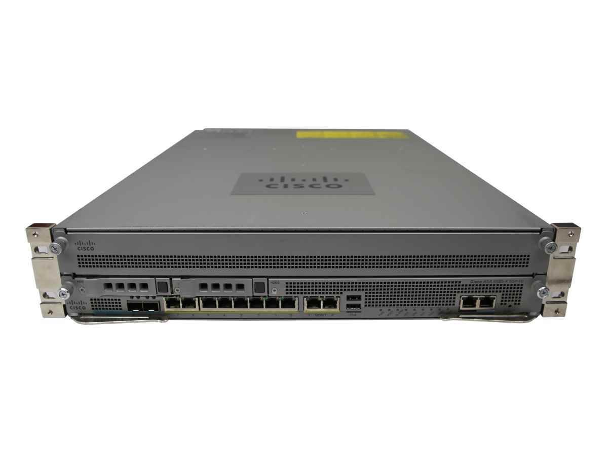 Cisco Firewall ASA5585 +Modules ASA5585-X SSP-10 Dual PSU 2x HDD Blank No HDD
