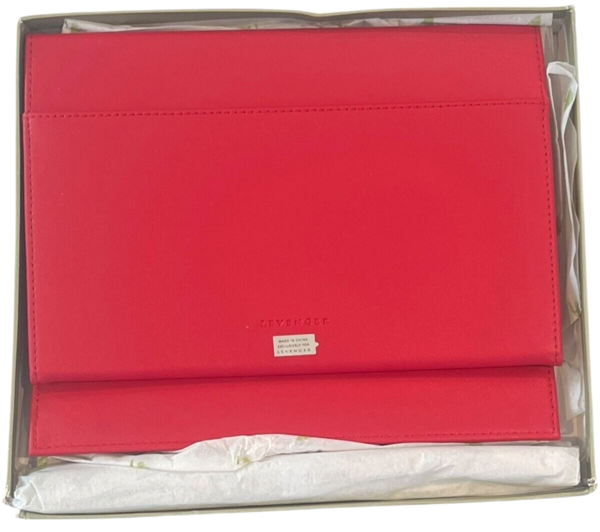 LEVENGER Lex Tex Foldable Tablet Stand - Red - NEW