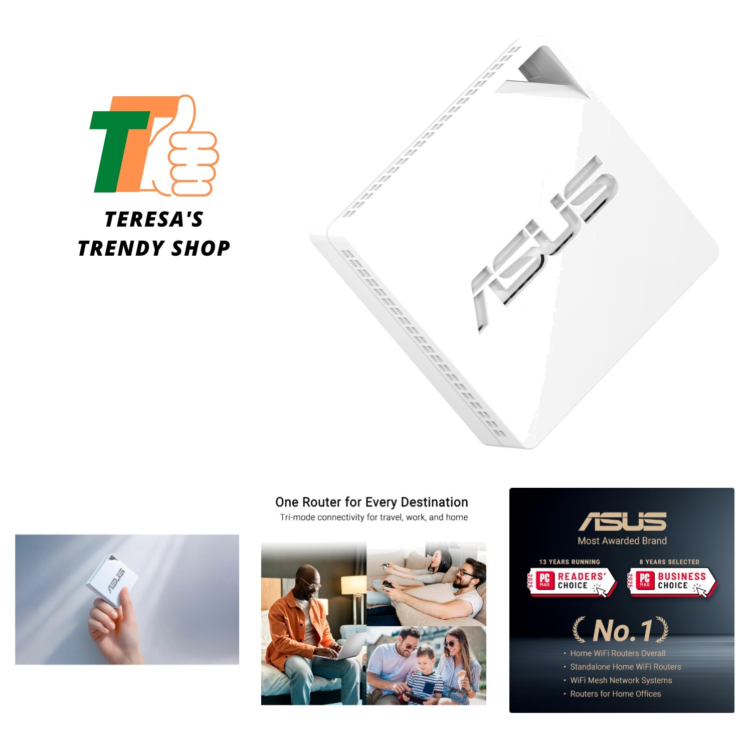 Ultimate Portable WiFi 6 Router - 1500 Mbps, WISP Mode & 4G/5G Tethering