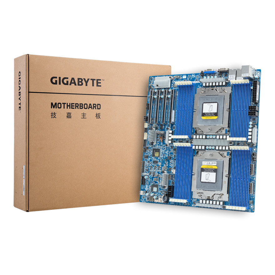 Gigabyte MZ73-LM2 support AMD EPYC 9005 SP5 DP Gen5 Server Board 9965 up to 500W