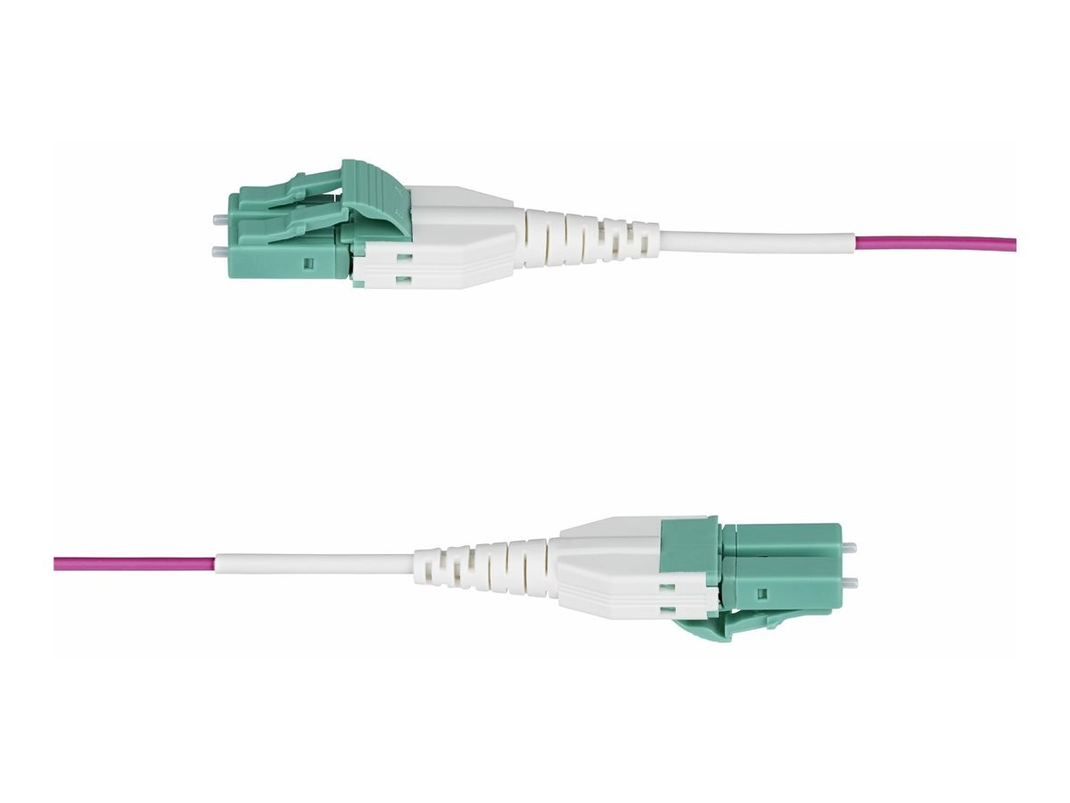 StarTechcom 10ft Lc/Lc Upc Om4 Multimode Fiber Optic Cable OM4RLCLC3M