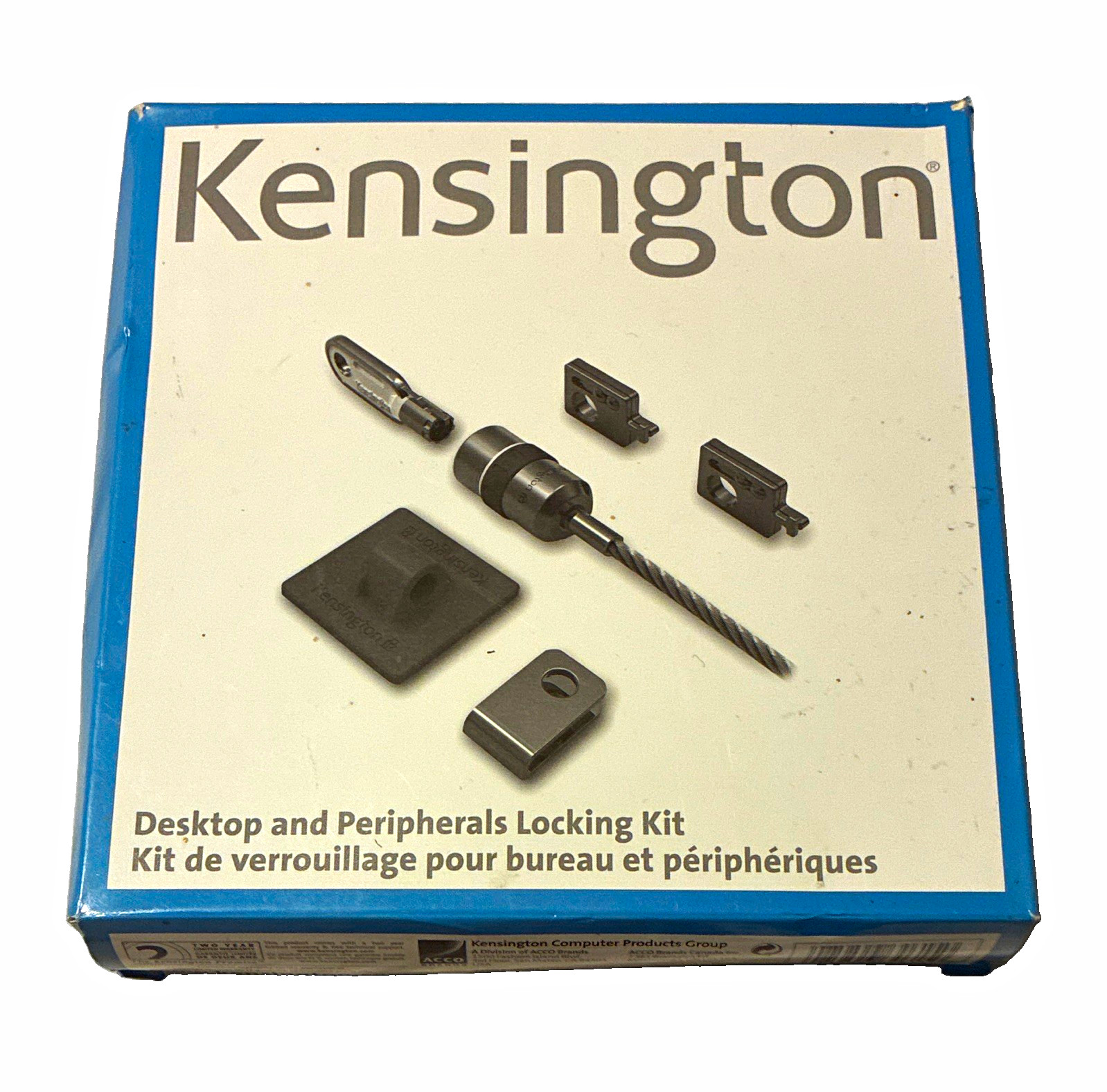 Kensington Desktop and Peripherals Locking Kit Computer Security Kit K64615US
