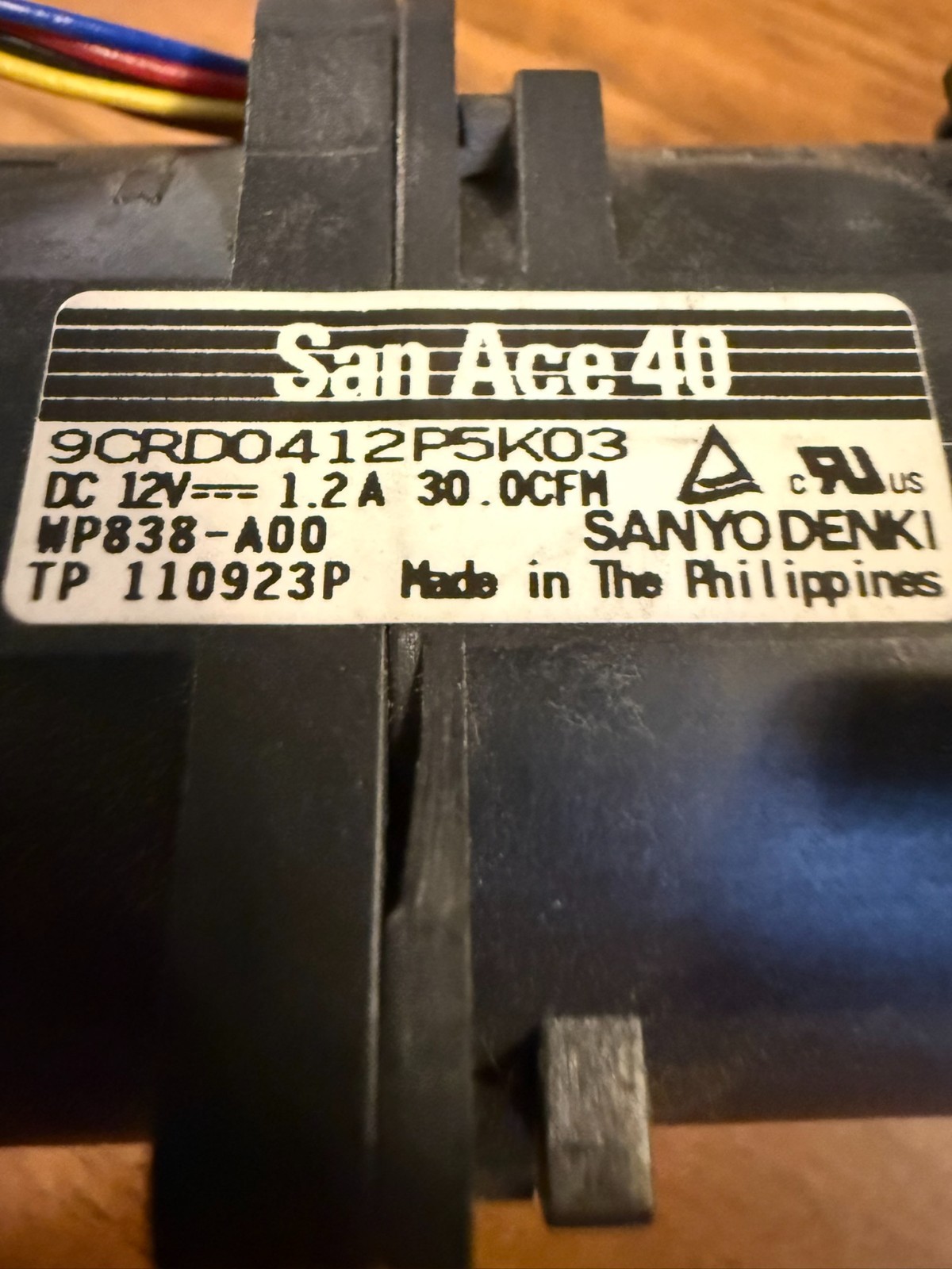 DELL San Ace 40 Server Fan Module #WP838 #R610