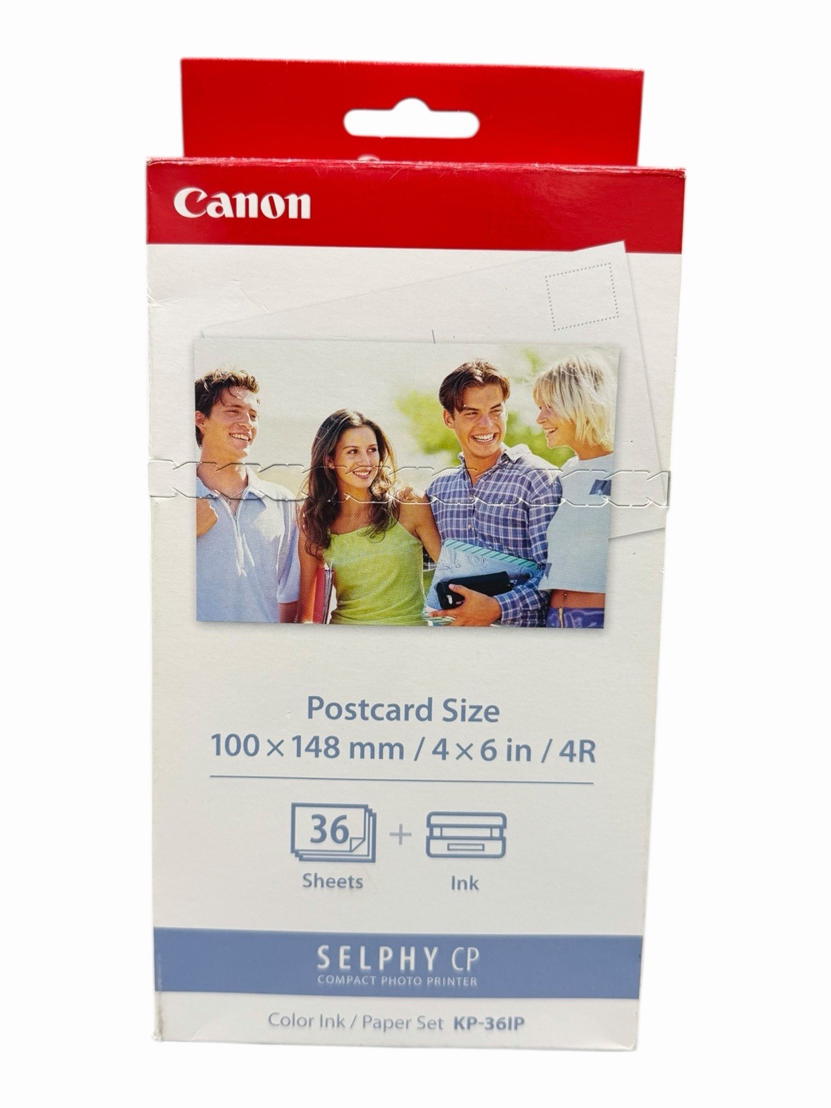 NEW Canon KP36IP Ink Cartridge & Paper 4x6" Value Pack Selphy - READ