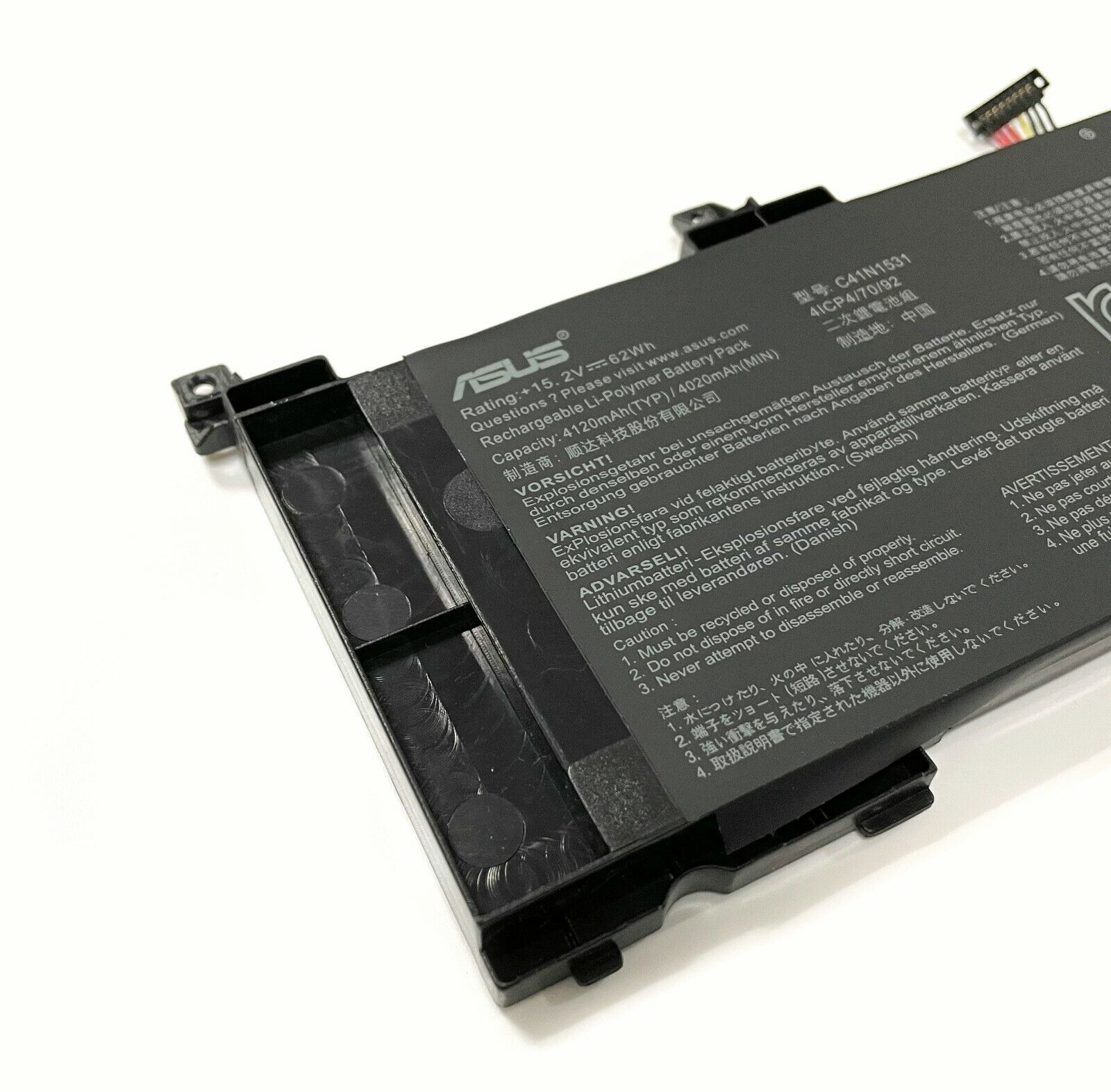 C41N1531 Genuine OEM Battery for Asus ROG Strix GL502VY GL502VS GL502VT 62Wh NEW