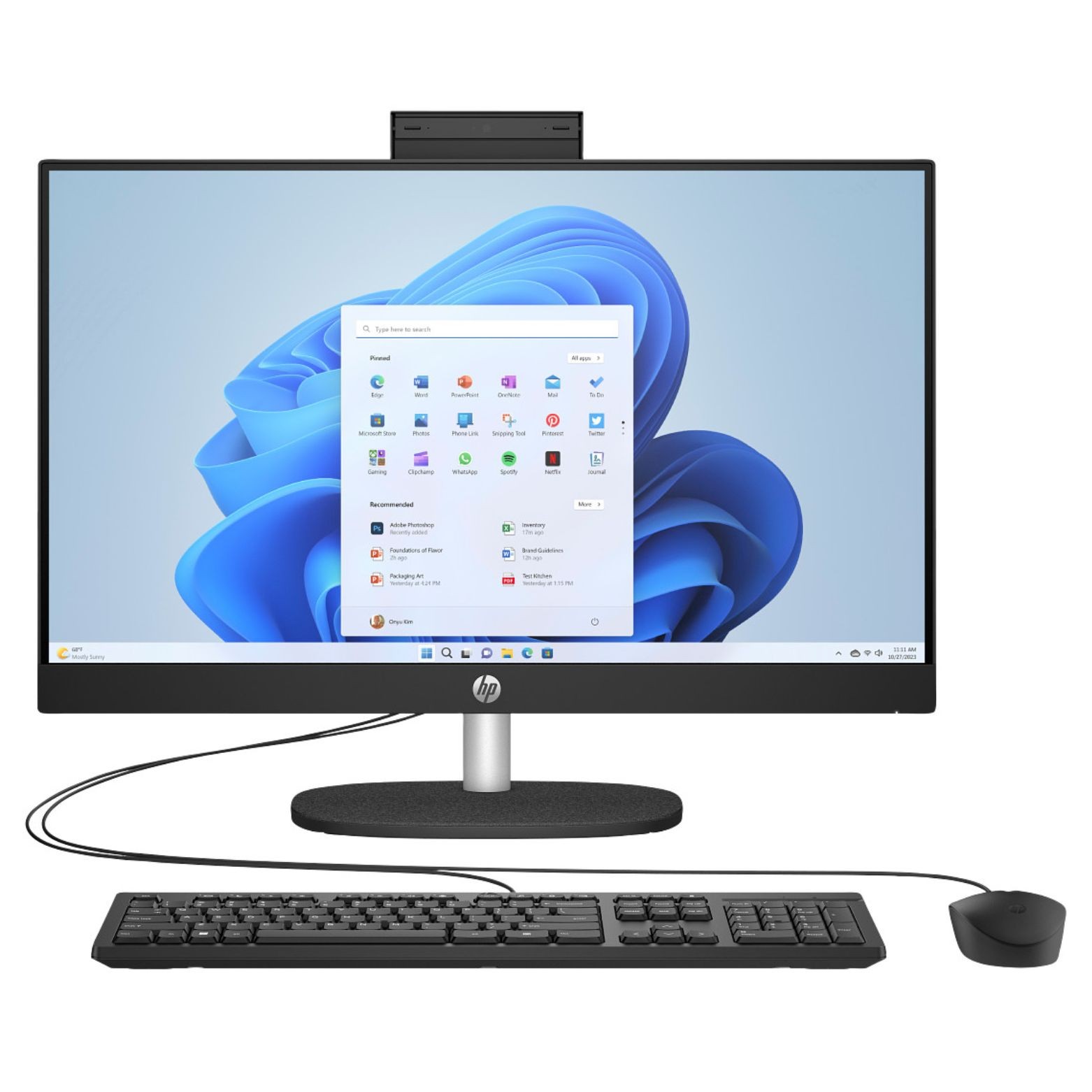 HP 27-CR2000T 27" FHD Intel Core Ultra 5 225U 1.5 GHz 16GB DDR5 512GB SSD W11H