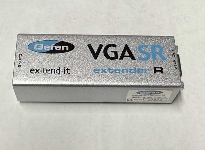 GEFEN VGASR EXTENDER R Receiver VGA Signal Extender Unit Tested 
