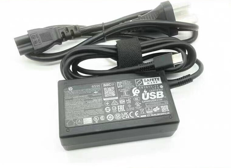 Genuine 65W USB-C Laptop Adapter For HP Probook 640 G4 G5 815049-001 828622-003