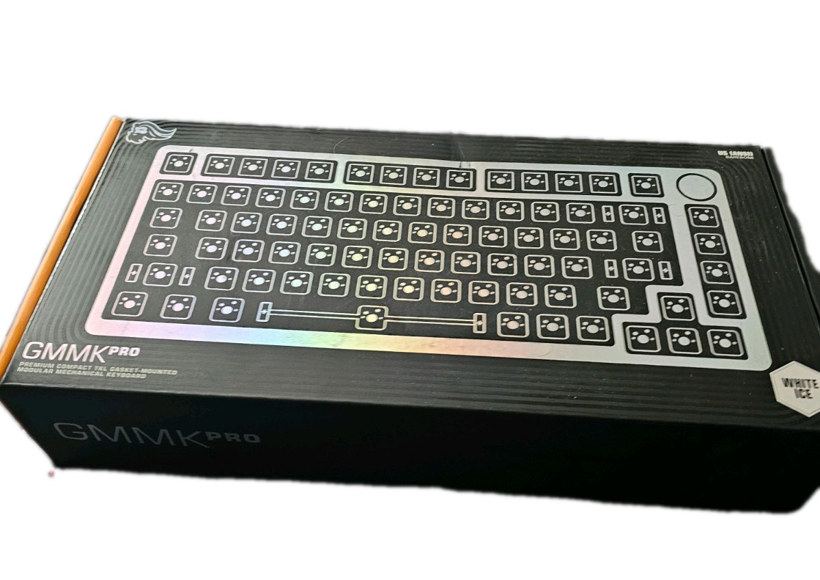 Glorious GMMK Pro Barebone Wired Keyboard - GLO-GMMK-P75-RGB-W