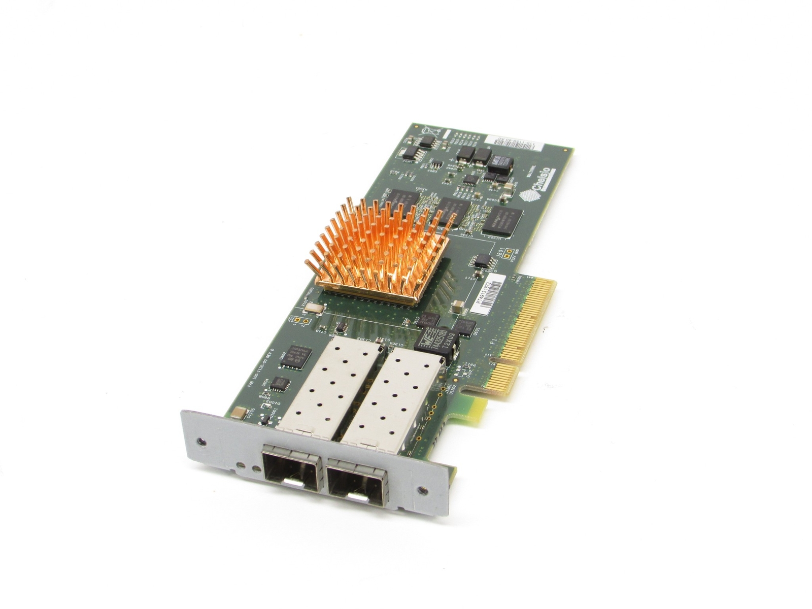 Chelsio 110-1159-40 10GbE PCI-E Dual Port SFP+ FC HBA Adapter Card Proprietary
