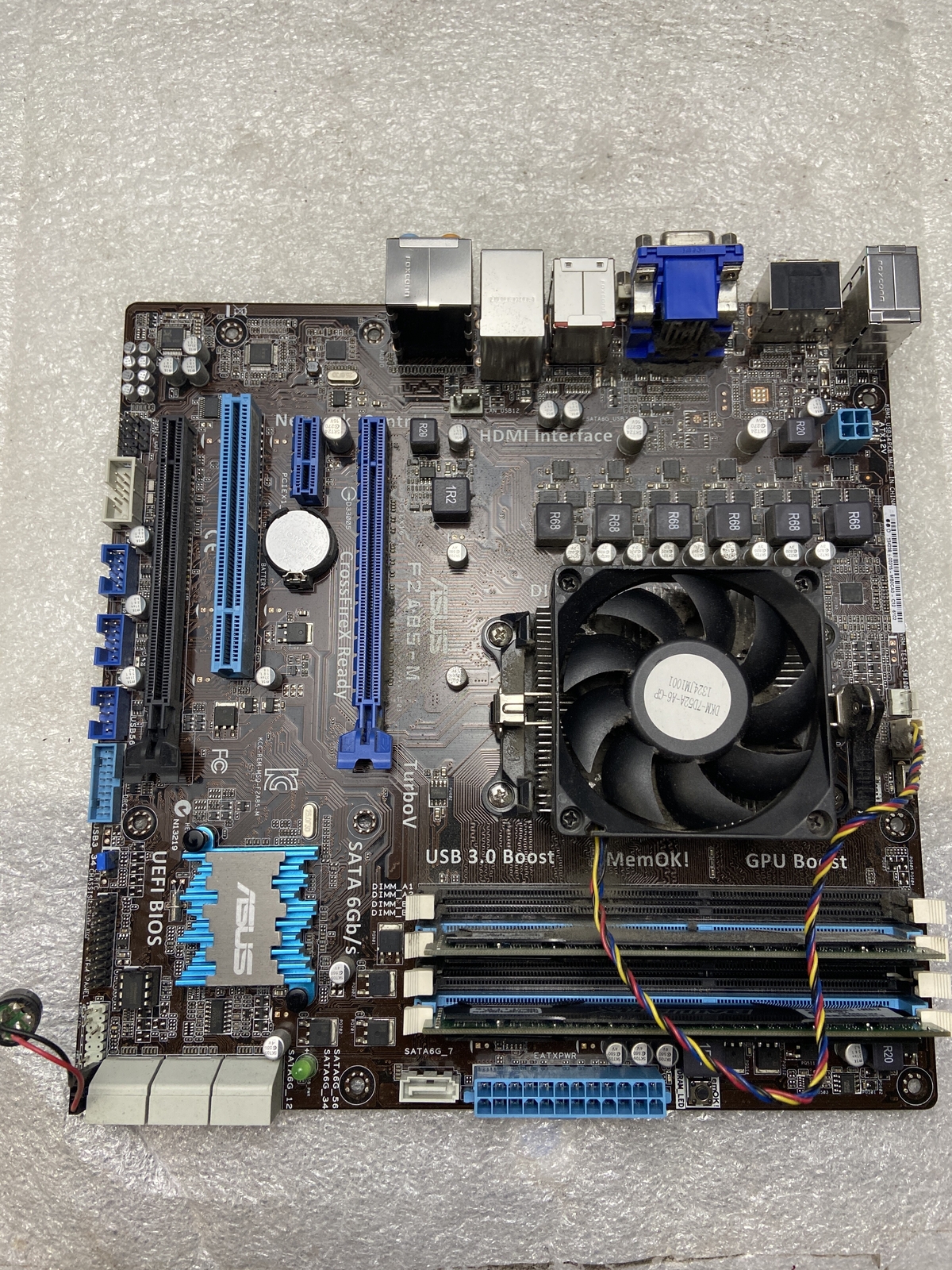 Motherboard Combo Asus F2AB5-M/AMD A8-5500 3.20GHz/Crucial Ballistix Sport 8GB