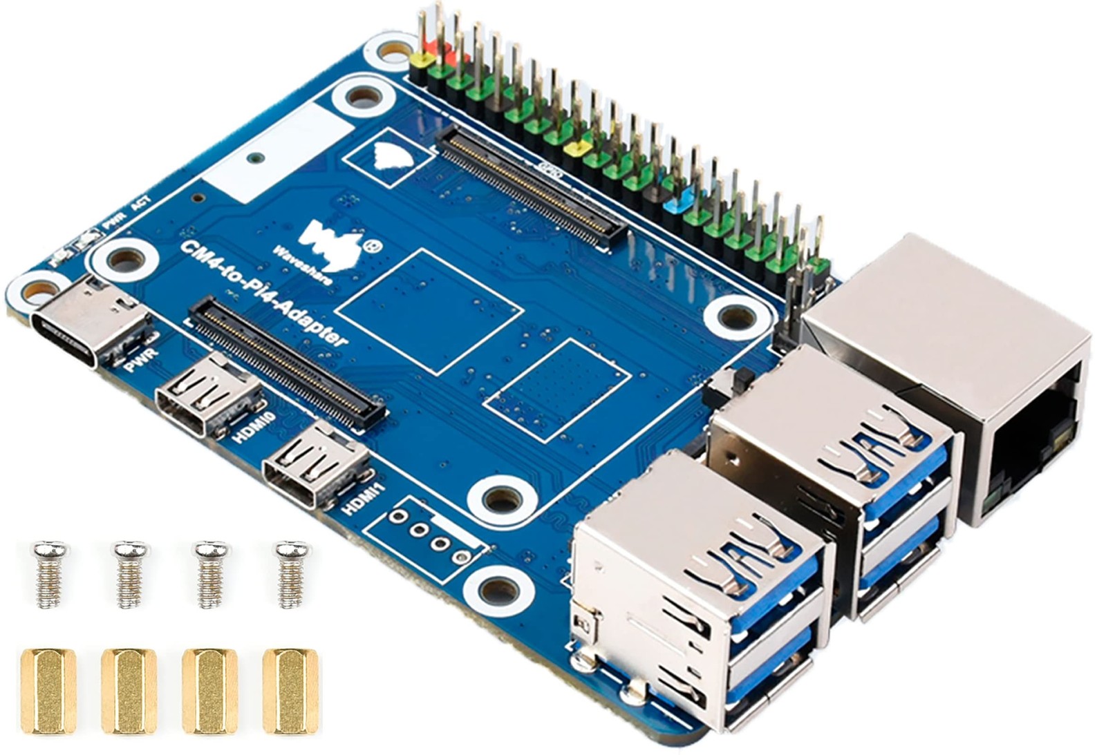 Compute Module 4 to Raspberry Pi 4 Adapter, Connect CM4 to Replace Raspberry ...