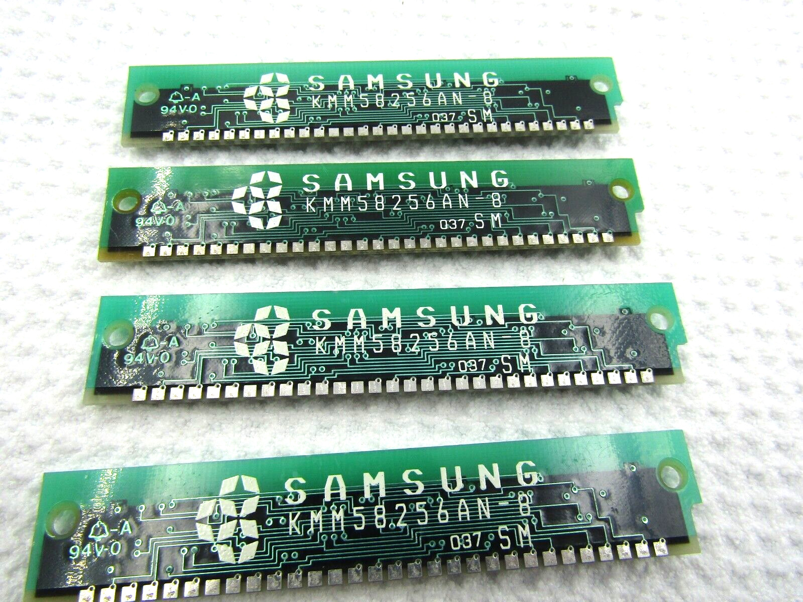 Samsung KMM58256AN-8 Memory Cards Lot/4