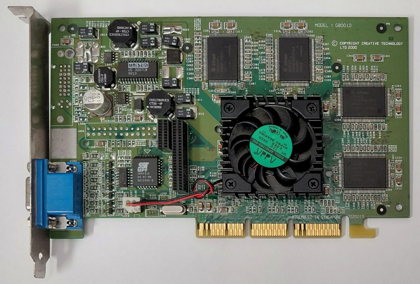 Creative 3D Blaster Annihilator 2 AGP Graphics Card (GeForce2 GTS, 32MB, 2000)
