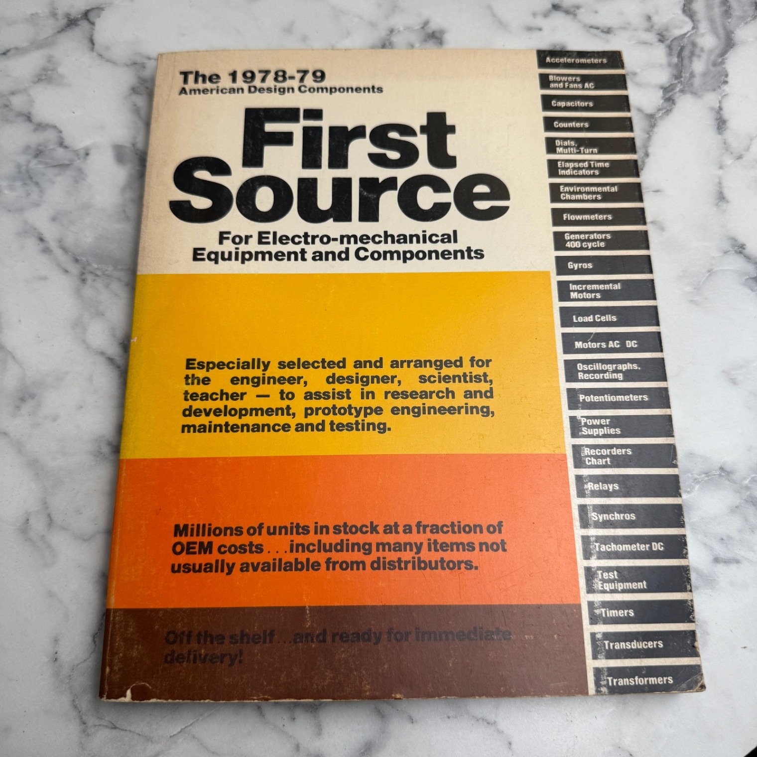 First Source 1978-79 American Design Components Catalog - Vintage
