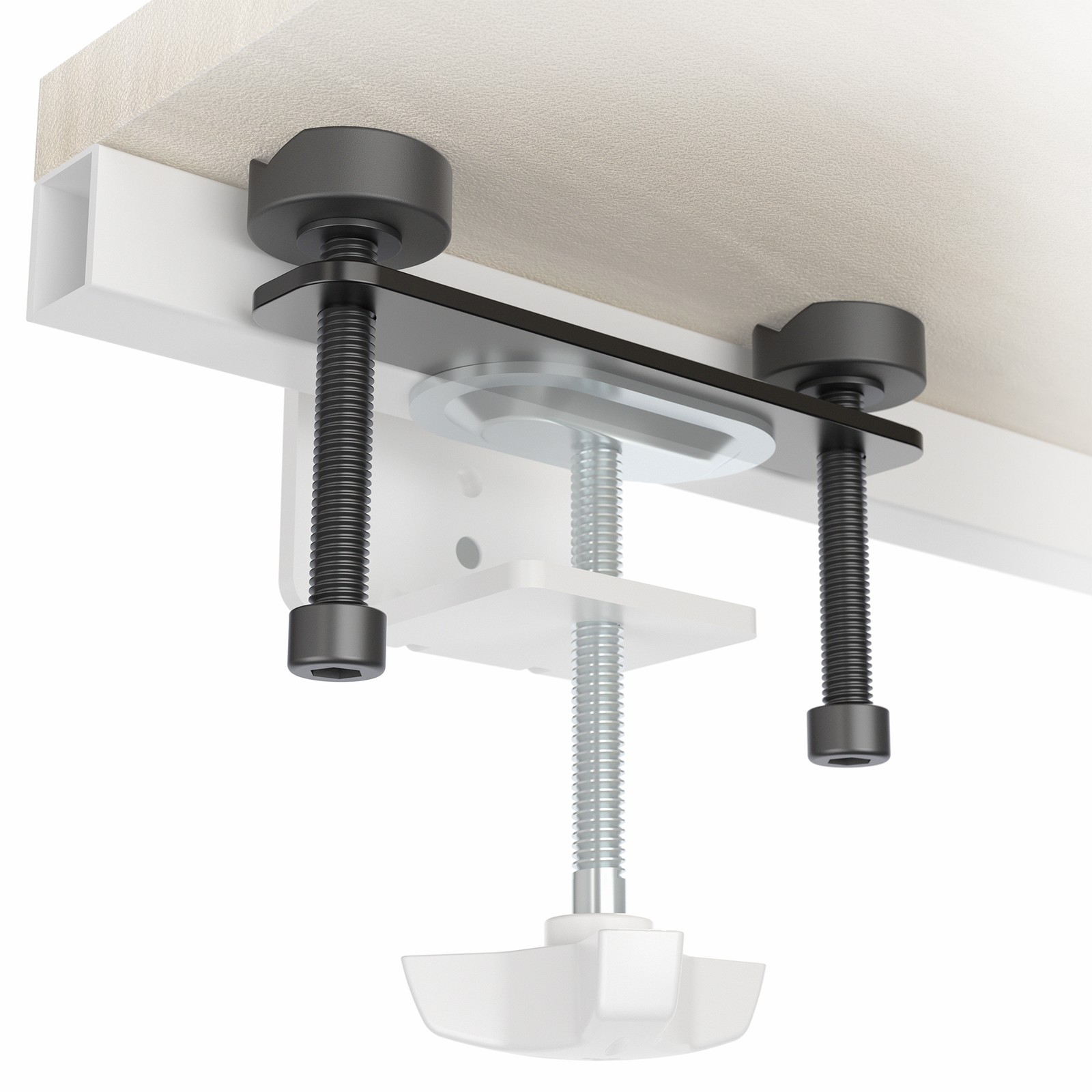 VIVO Clamp Extension Adapter for Monitor Stand, Standard & Lipped Edge Desktops