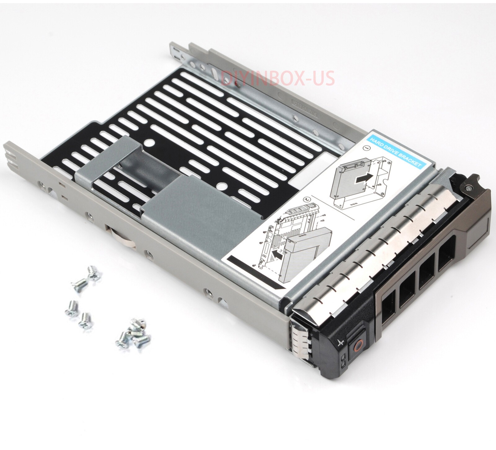 Lot 2.5" to 3.5" Drive Tray Caddy Adapter For Dell R510 R710 R720XD R330 T430