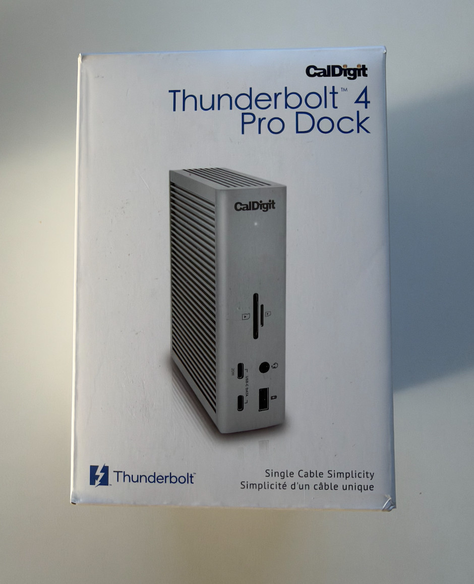 CalDigit TS4 Thunderbolt 4 Dock 18 Ports Docking Station- MINT/NIB