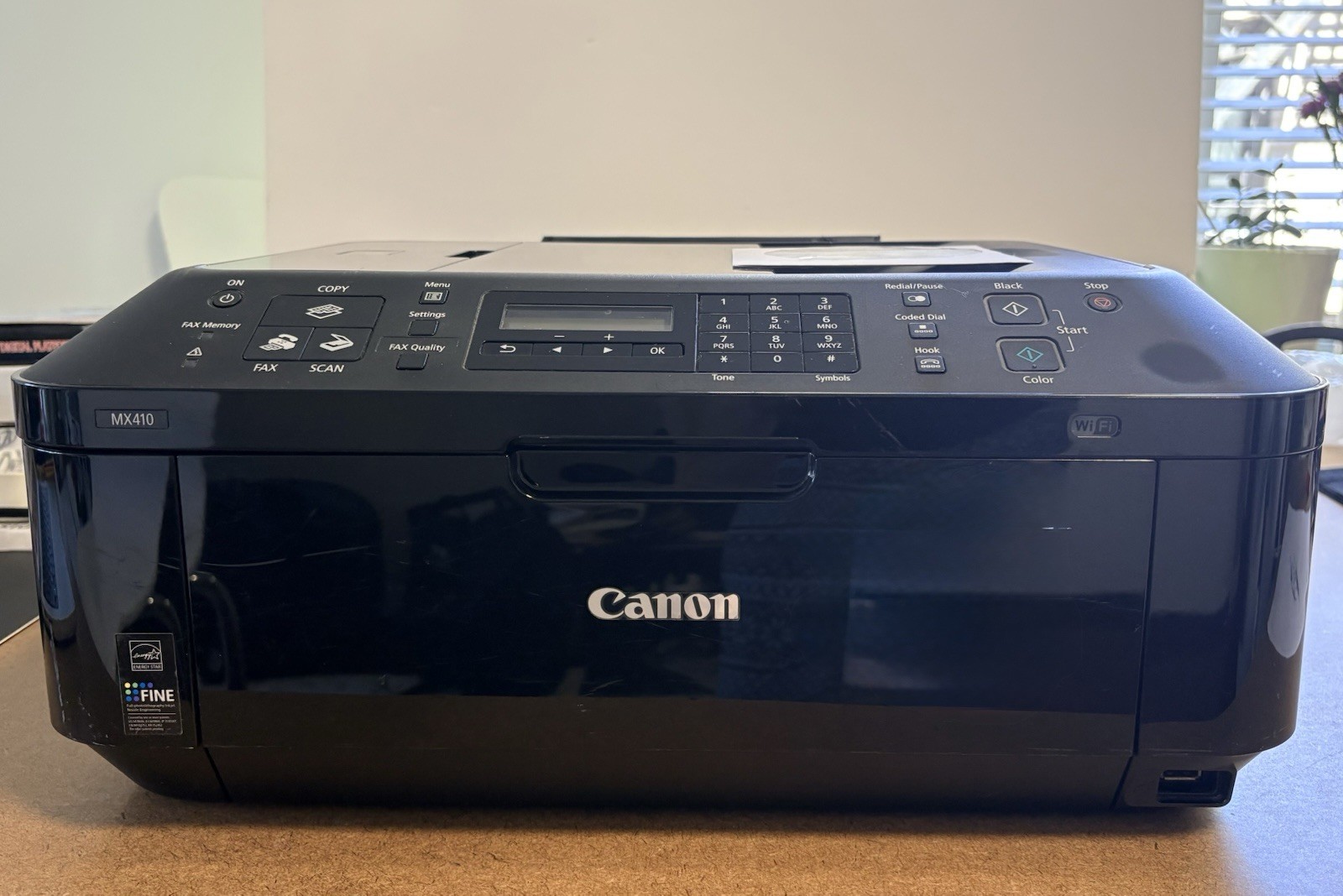 Canon PIXMA MX410 Wireless Color All-in-One Inkjet Printer Scan Copy Fax
