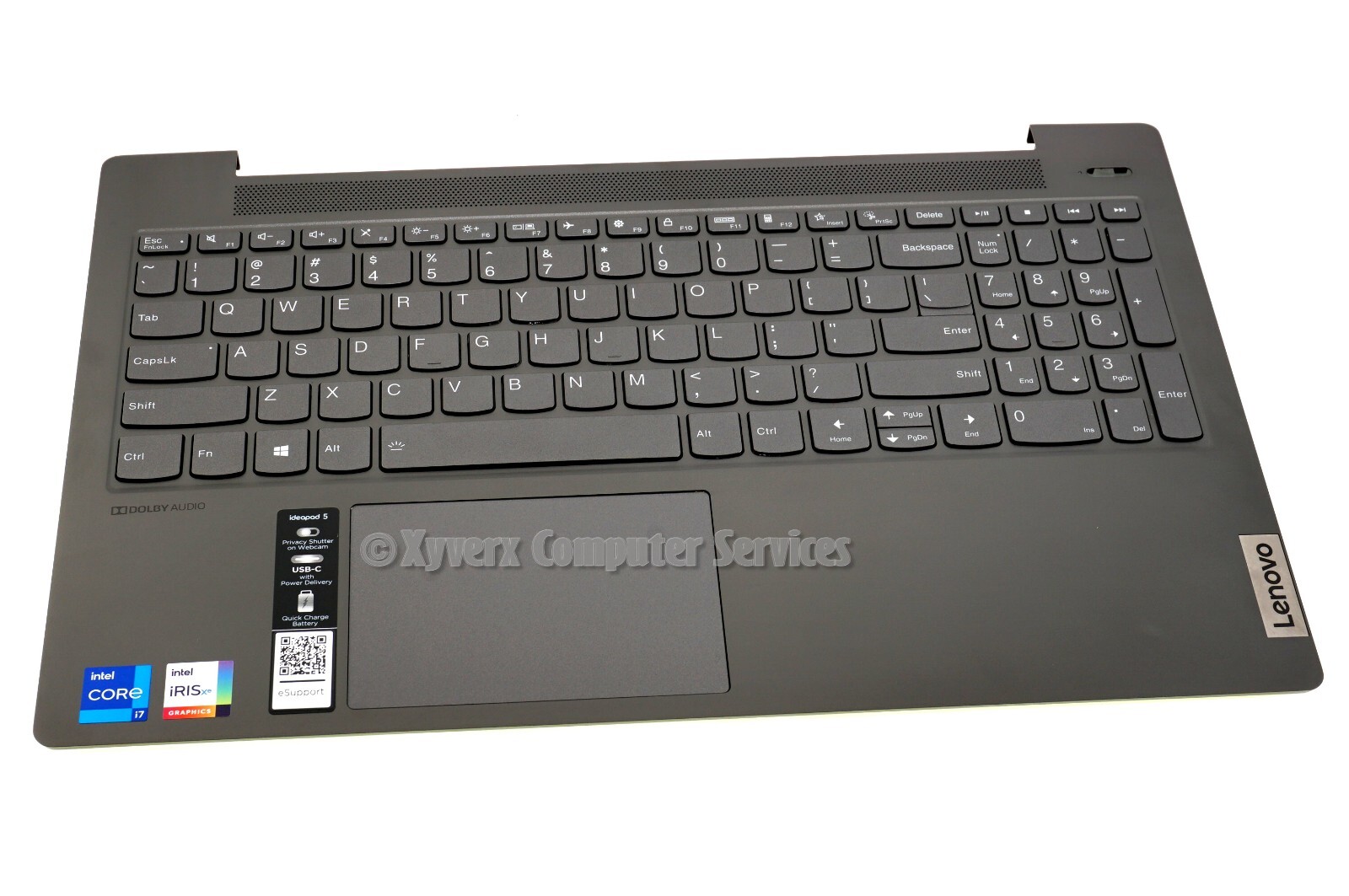 SN20W65056 AM1XX000410 OEM LENOVO TOP COVER W KB IDEAPAD 5-15ITL05 82FG (BA13)