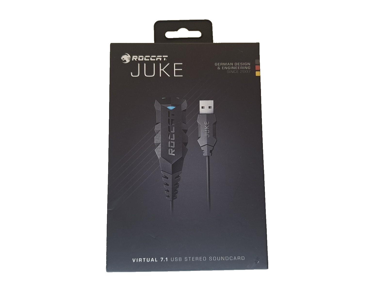ROCCAT Juke Virtual 7.1 USB Stereo External Sound Card and Headset Adapter