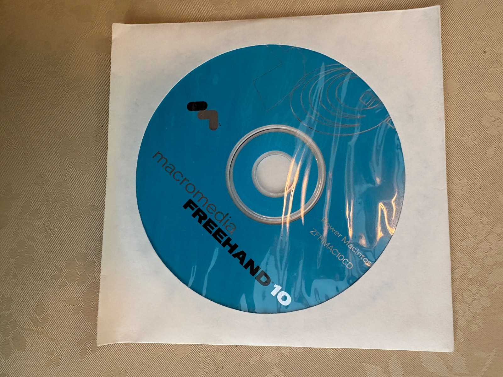 MACROMEDIA FREEHAND 10 POWER MACINTOSH ZFHMAC10CD
