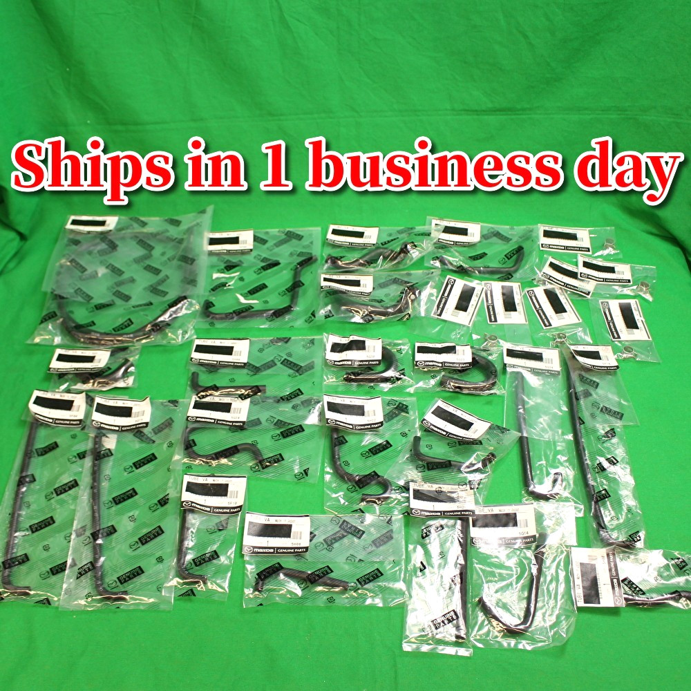 MAZDA Genuine JDM RX-7 FD3S Solenoid Vacuum Unit Tube Pipe Hose & Clamp SET OEM