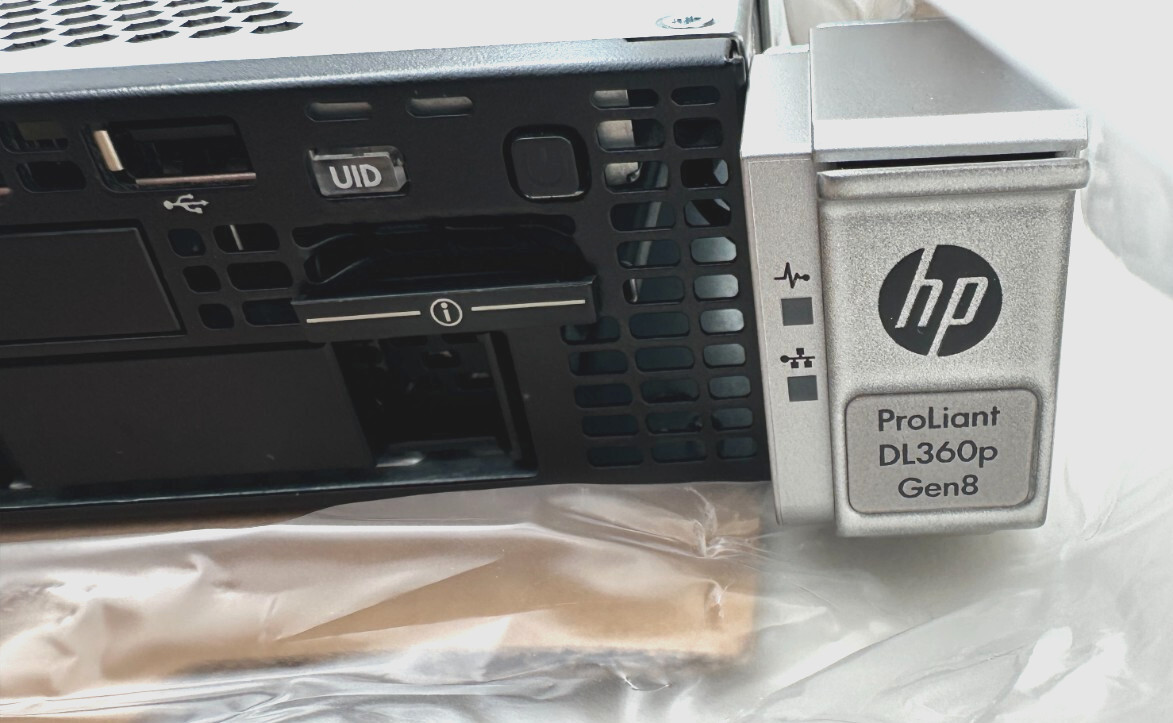 HPE ProLiant DL360p G8 2x E5-2640 8GB RPS 1U Rack Server - 654081-B21 - NEW