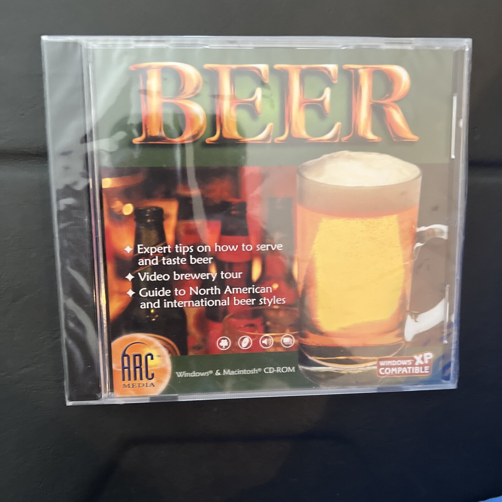 - Guide To the Amazing World Of Beer- CD ROM- Windows XP Compatible