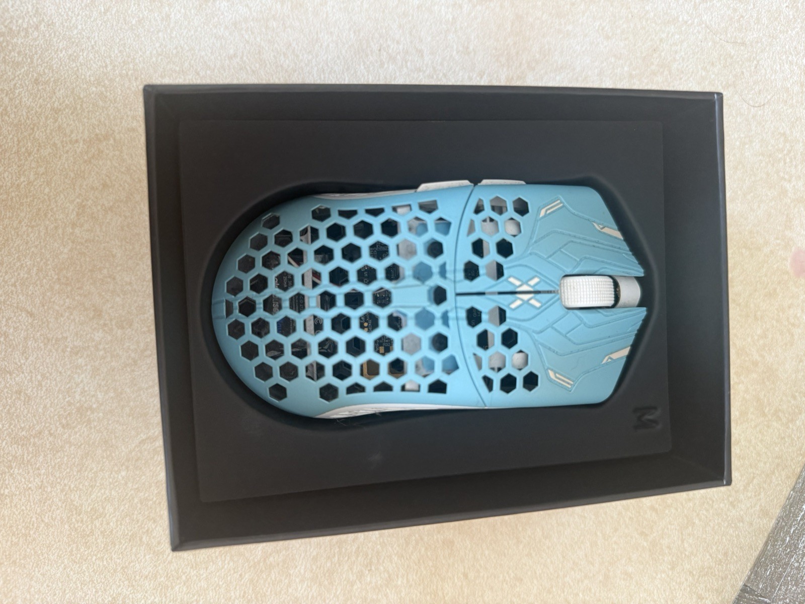Finalmouse UltralightX Pro Tarik Lion Wireless Mouse 8000 DPI Blue/White