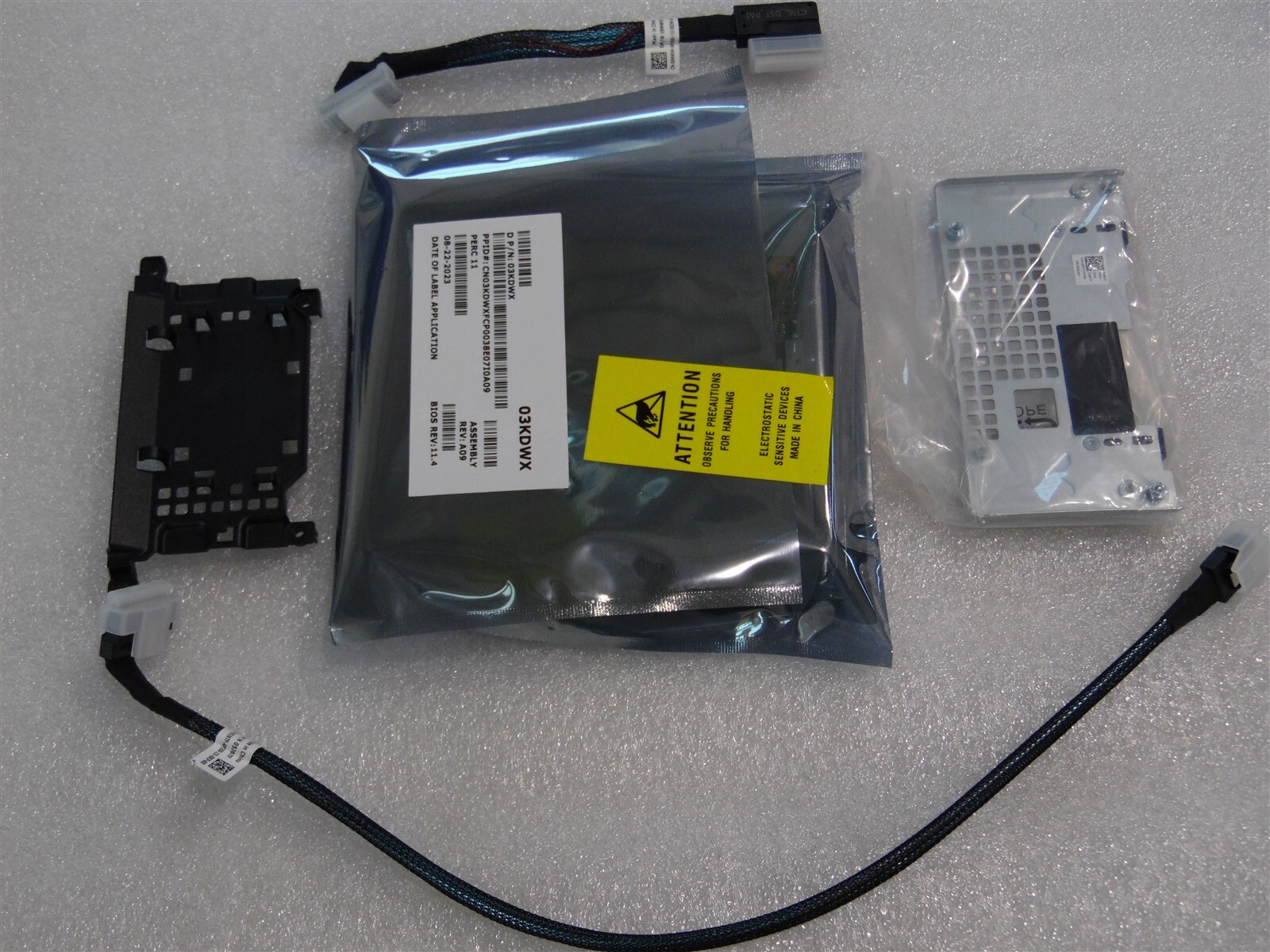 DELL POWEREDGE R650 10 BAY SERVER H755 PERC RAID 3KDWX 51P7W 57X79 CABLE KIT