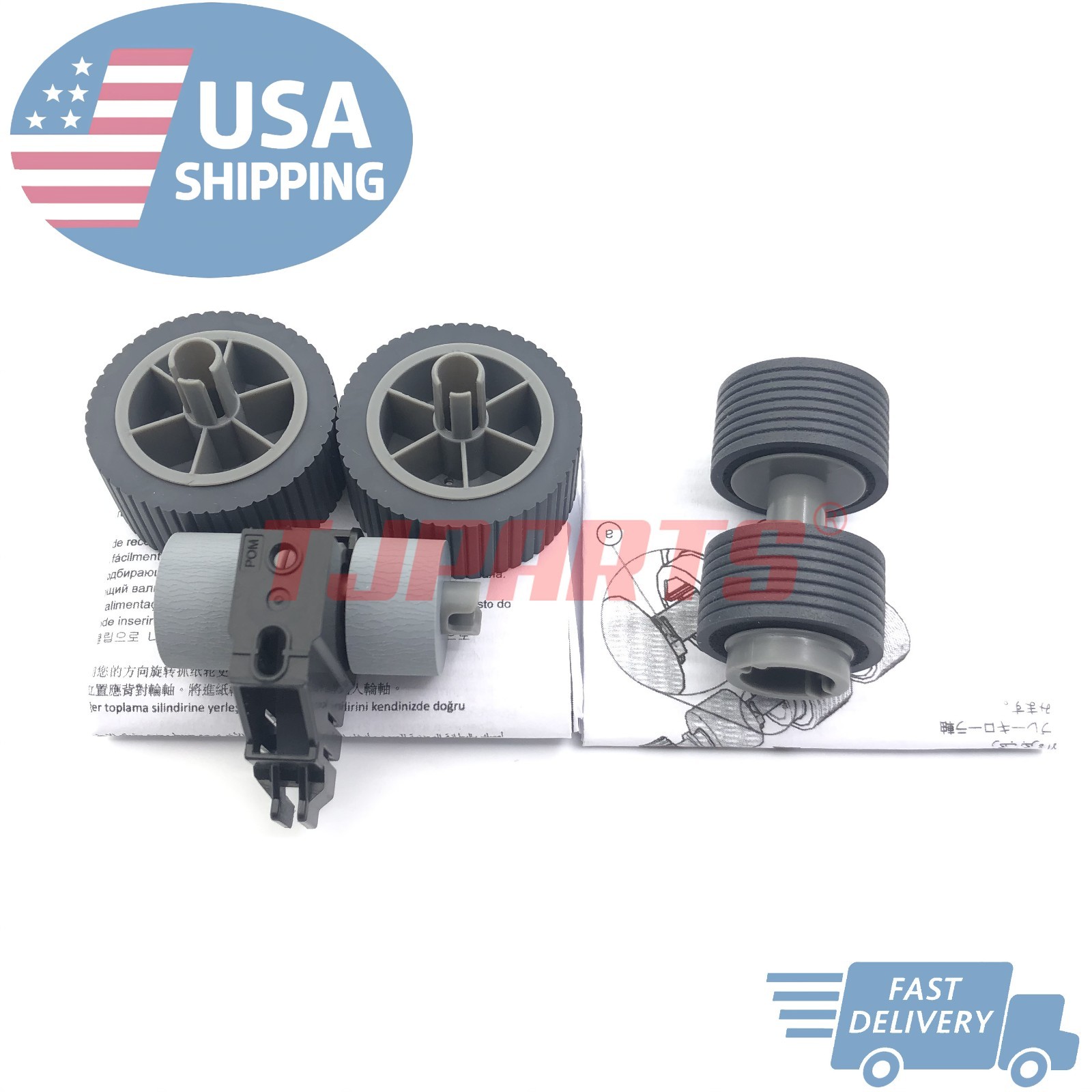 Scanner Pick Brake Pickup Roller for Fujitsu fi-7600 fi-7700 fi-7700S fi-760LA
