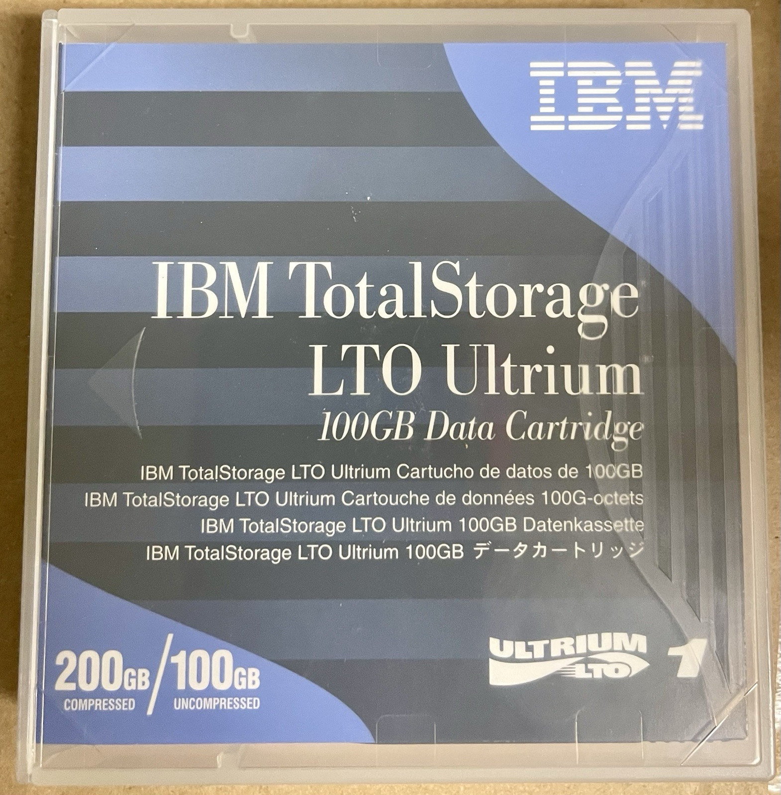 IBM TotalStorage LTO Ultrium 100GB Data Cartridge NEW Sealed Lot of 20 (200GB)