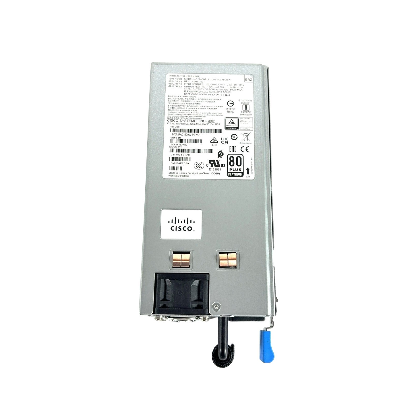 Cisco DPS-500AB-28 A Server Power Supply
