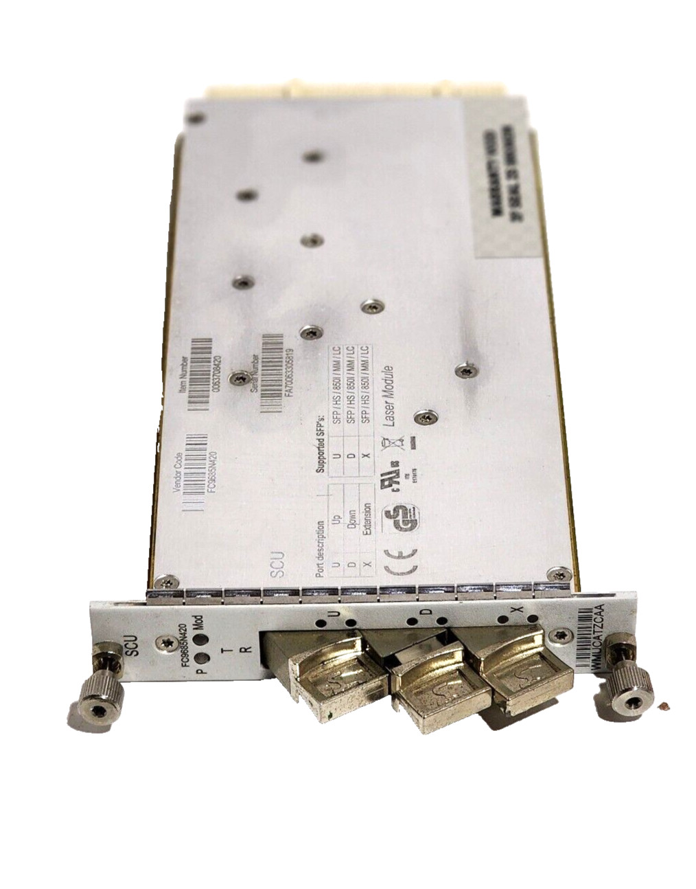 Adva SCU 0063708420 Laser Module USB PCB USED.